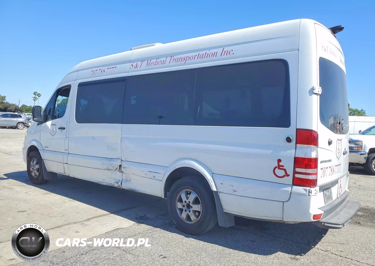 2014 Mercedes-Benz Sprinter 2500 VIN:WDZPE8CC2E5896980 - 2