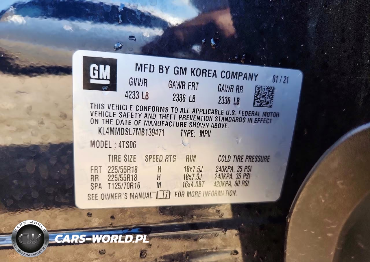 2021 Buick Encore Gx Select VIN:KL4MMDSL7MB139471 - 12