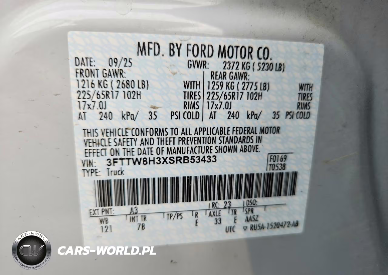 2025 Ford Maverick Xlt VIN:3FTTW8H3XSRB53433 - 12