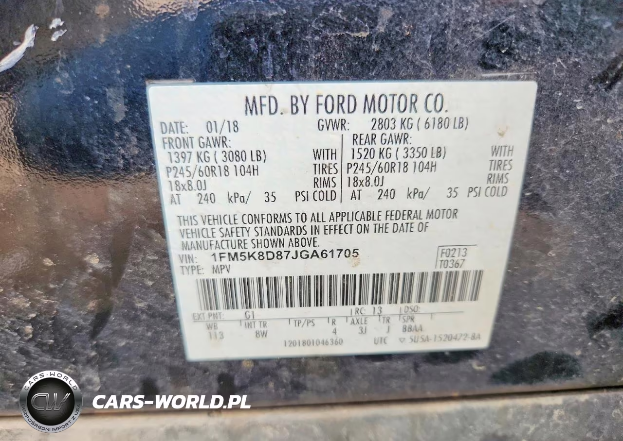 2018 Ford Explorer Xlt VIN:1FM5K8D87JGA61705 - 13