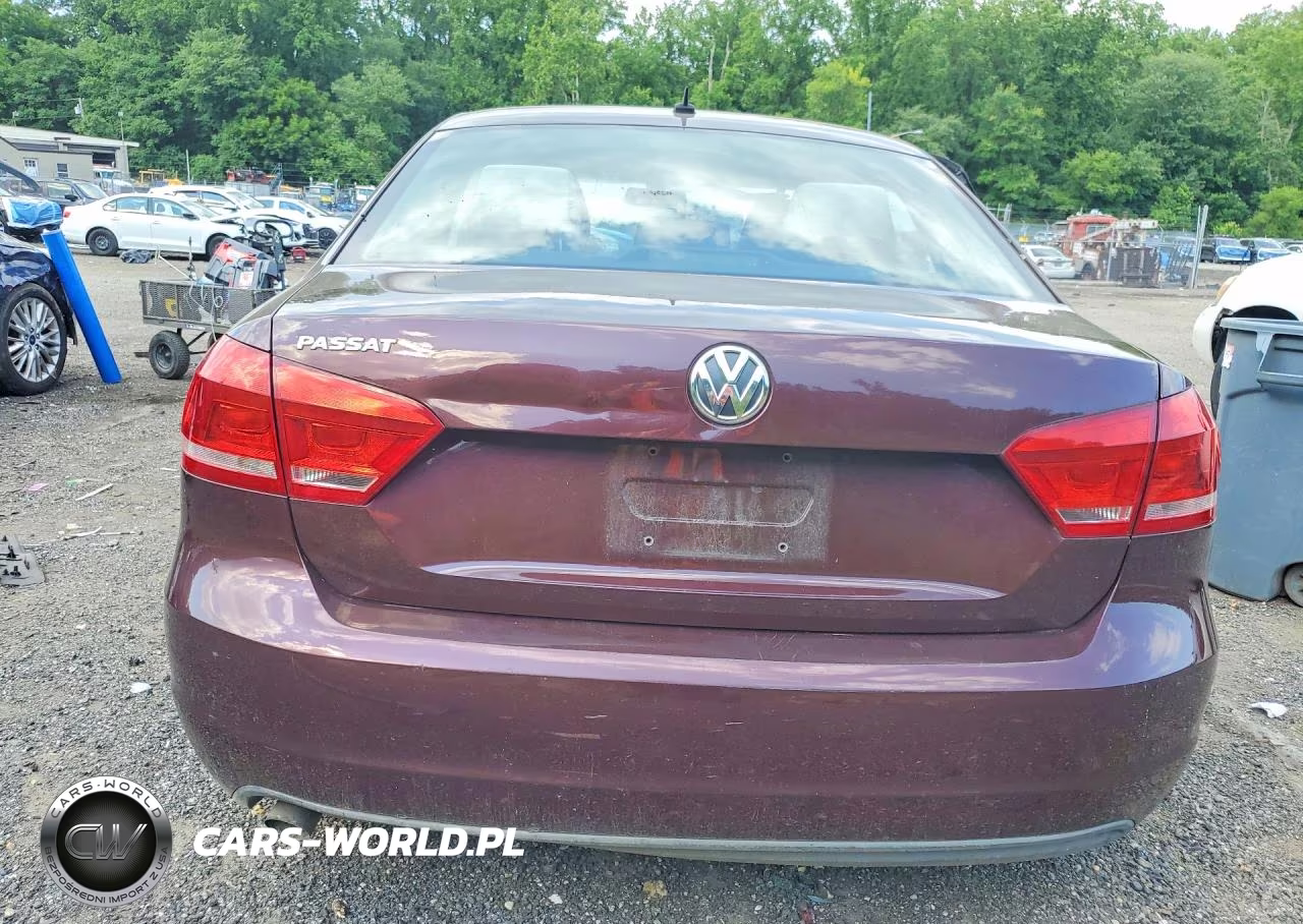2013 Volkswagen Passat S VIN:1VWAP7A32DC046755 - 6