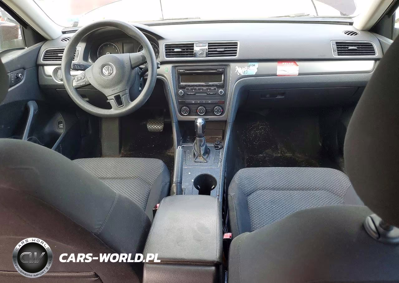 2013 Volkswagen Passat S VIN:1VWAP7A32DC046755 - 8