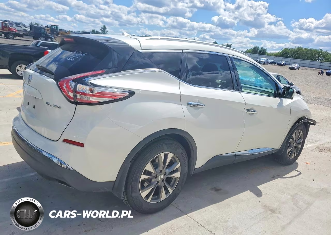 2015 Nissan Murano Sl VIN:5N1AZ2MHXFN212725 - 3
