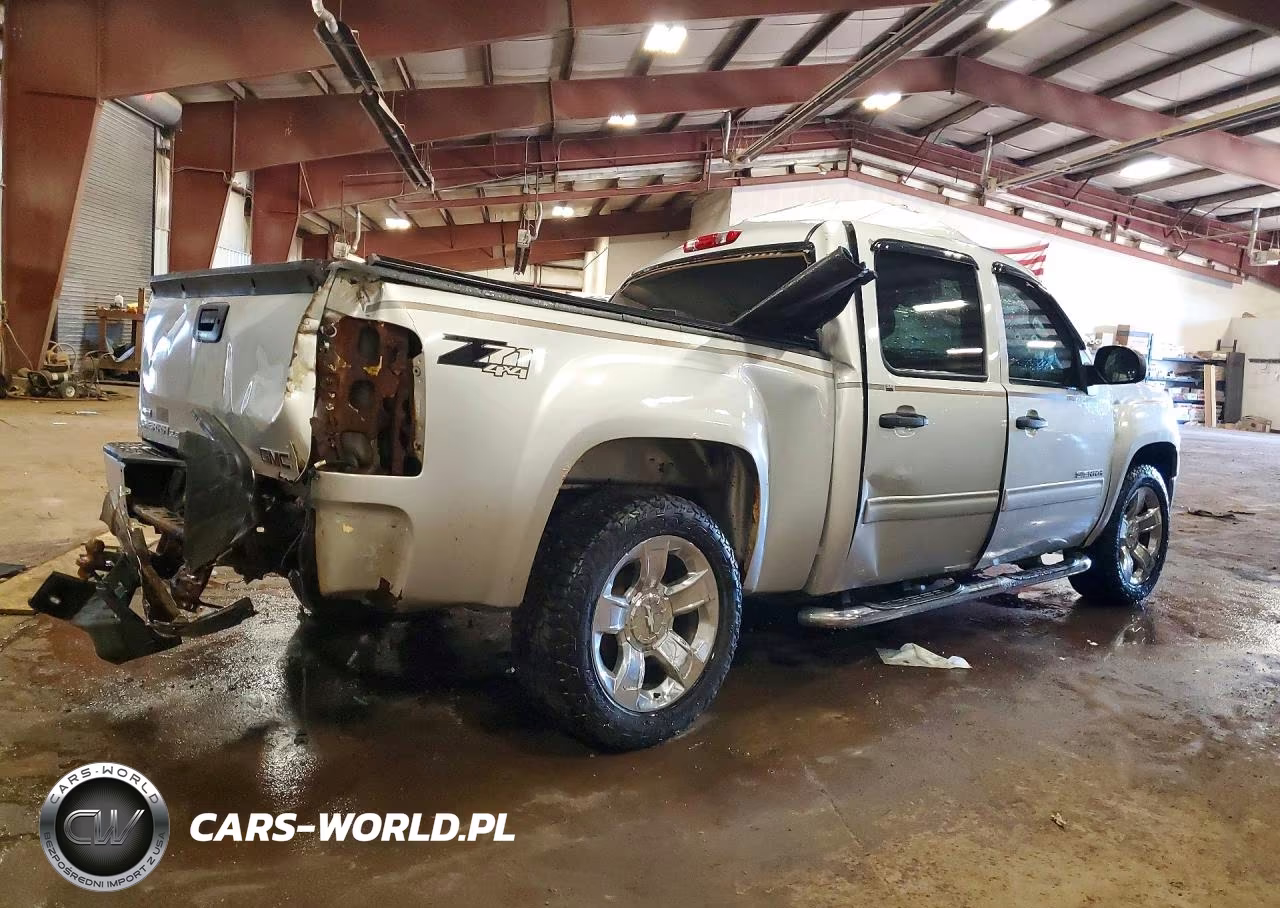 2010 GMC Sierra K1500 Sle VIN:3GTRKVE32AG207309 - 3