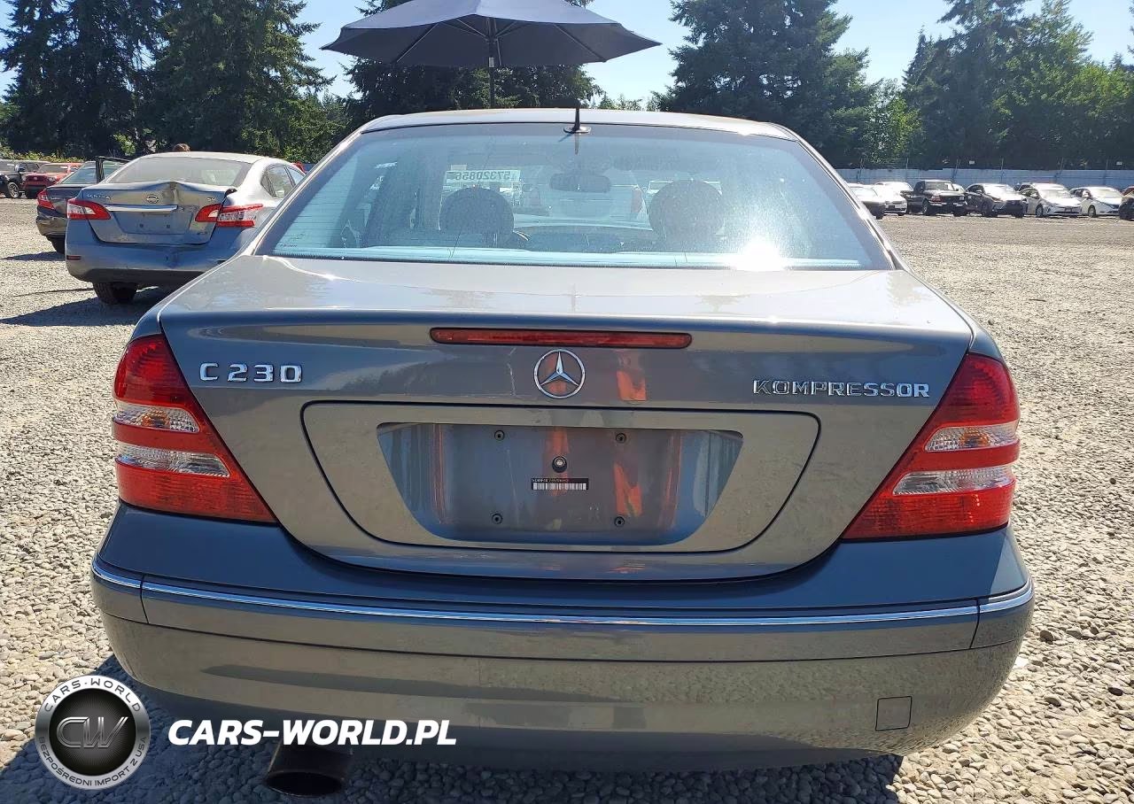 2005 Mercedes-Benz C 230K Sport Sedan VIN:WDBRF40J75F706553 - 6