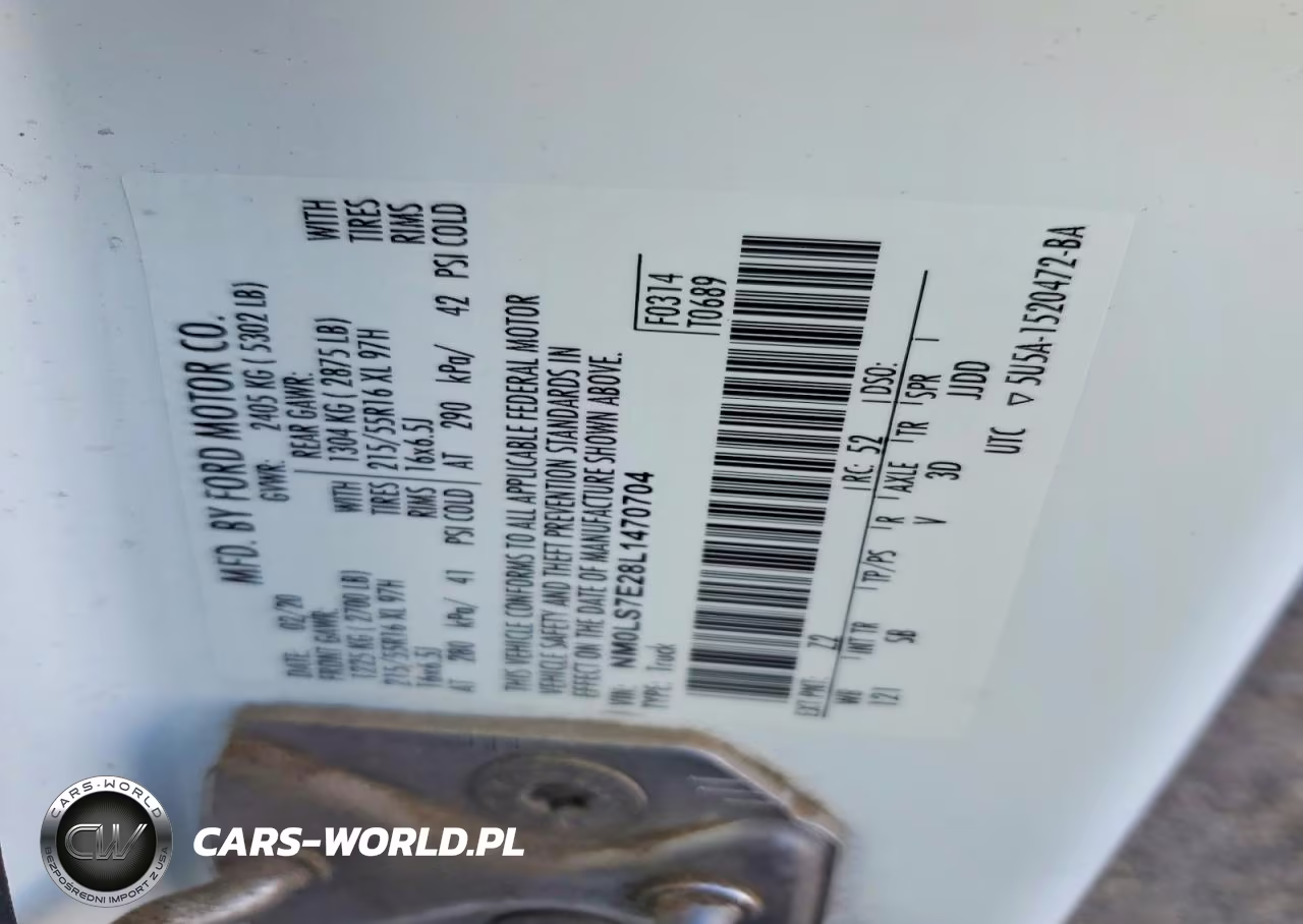 2020 Ford Transit Connect Xl VIN:NM0LS7E28L1470704 - 13