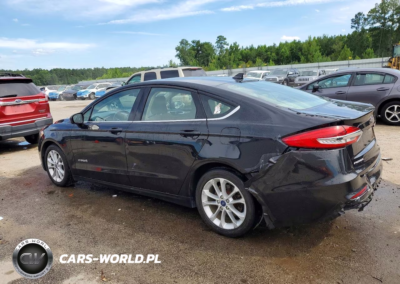 2019 Ford Fusion Se VIN:3FA6P0LU4KR262228 - 2