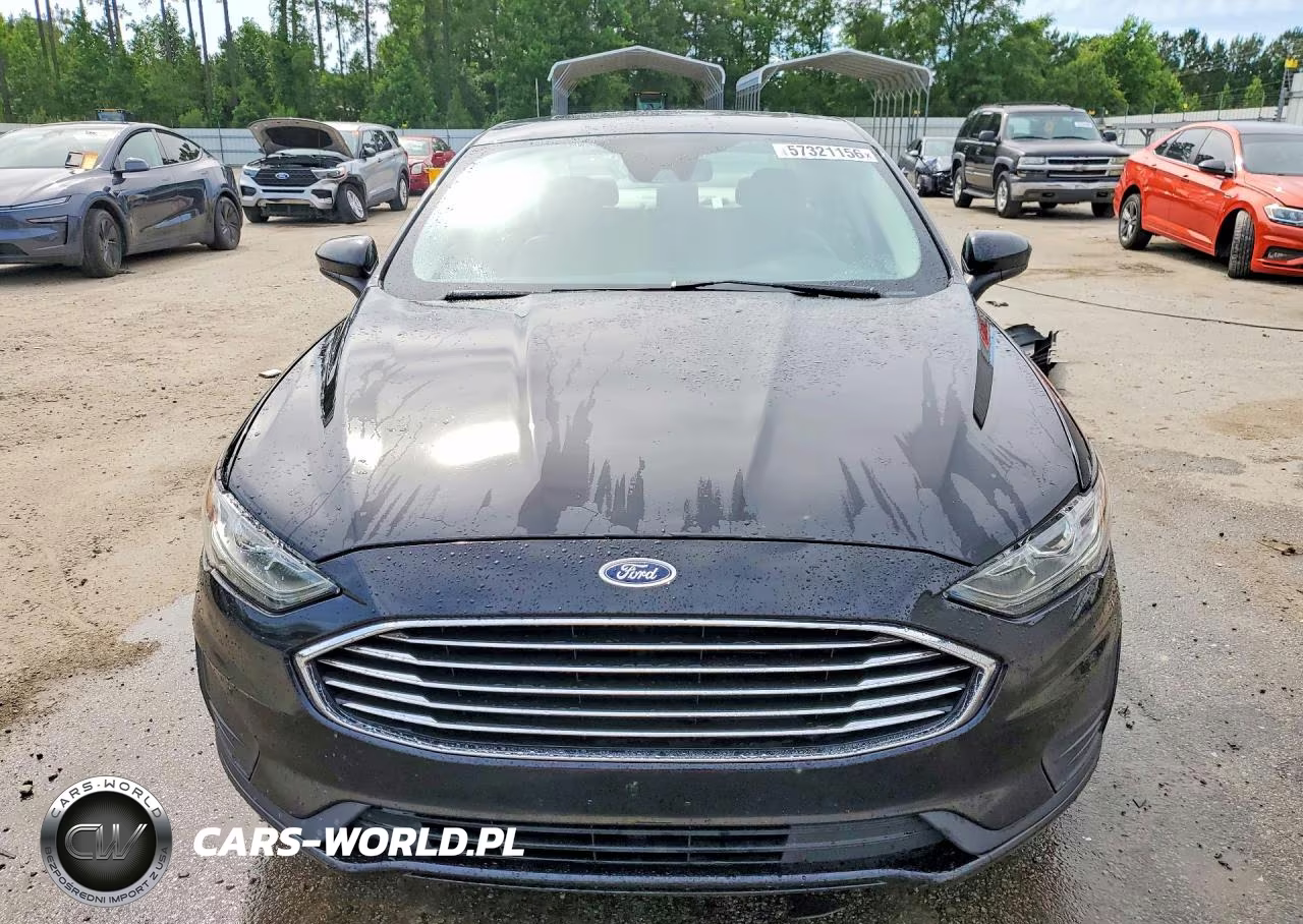 2019 Ford Fusion Se VIN:3FA6P0LU4KR262228 - 5