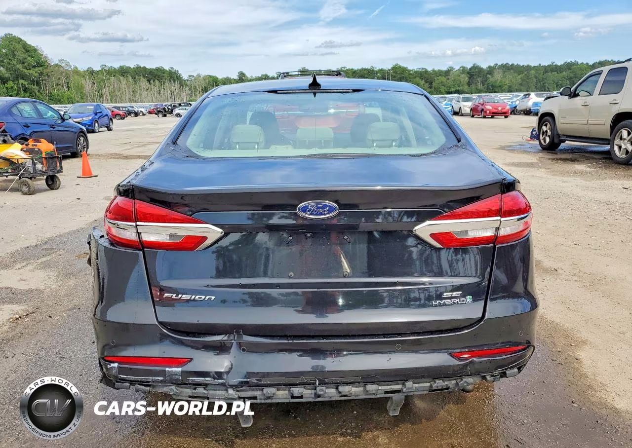2019 Ford Fusion Se VIN:3FA6P0LU4KR262228 - 6