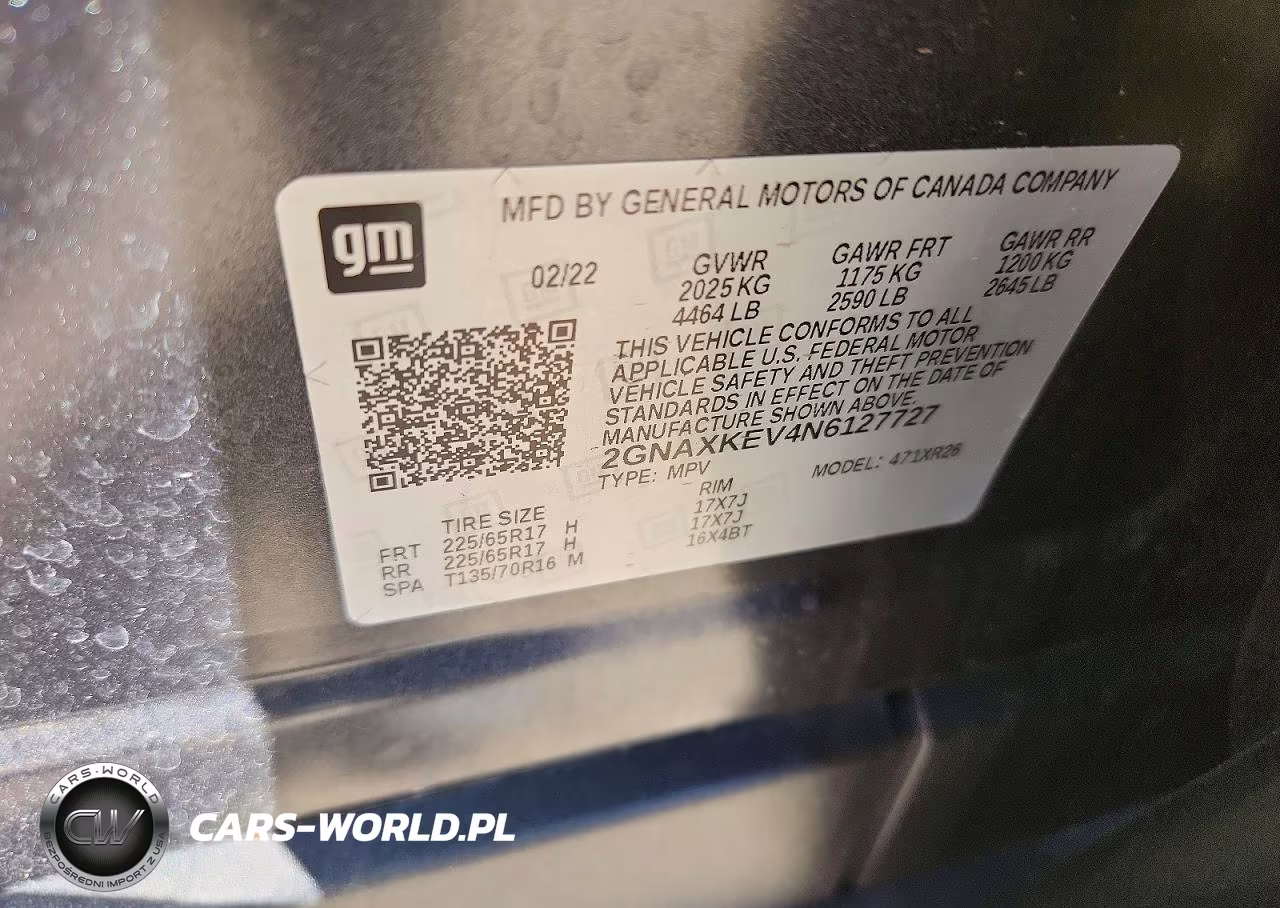 2022 Chevrolet Equinox Lt VIN:2GNAXKEV4N6127727 - 13