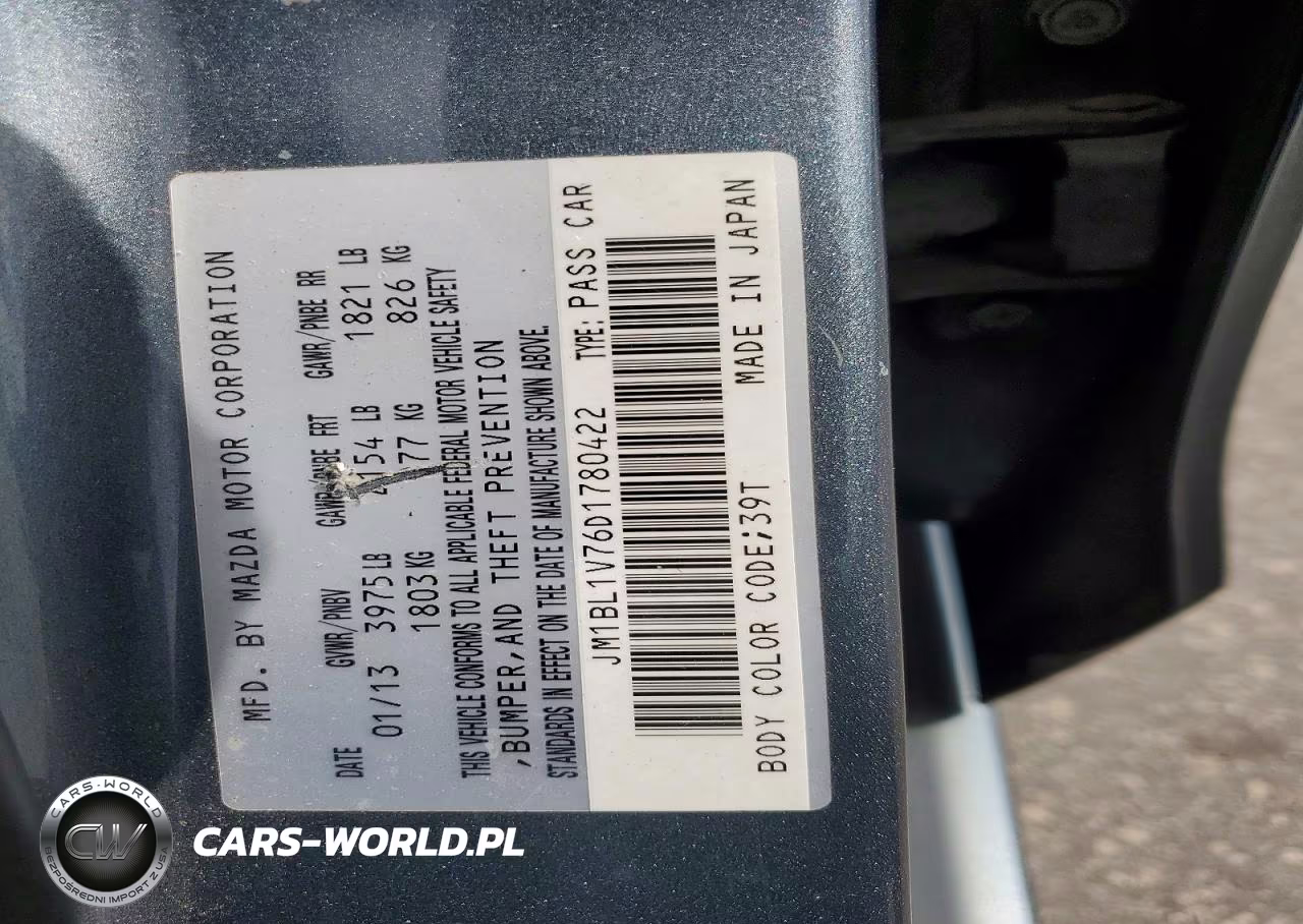 2013 Mazda 3 I VIN:JM1BL1V76D1780422 - 12