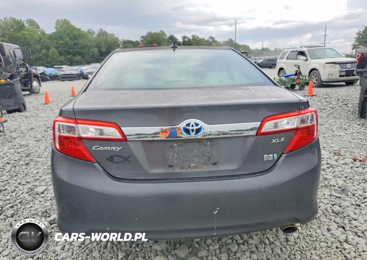 2012 Toyota Camry Hybrid Xle VIN:4T1BD1FK1CU033576 - 6