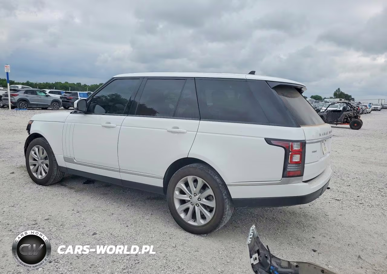 2016 Land Rover Range Rover Hse VIN:SALGS2PF0GA318857 - 2