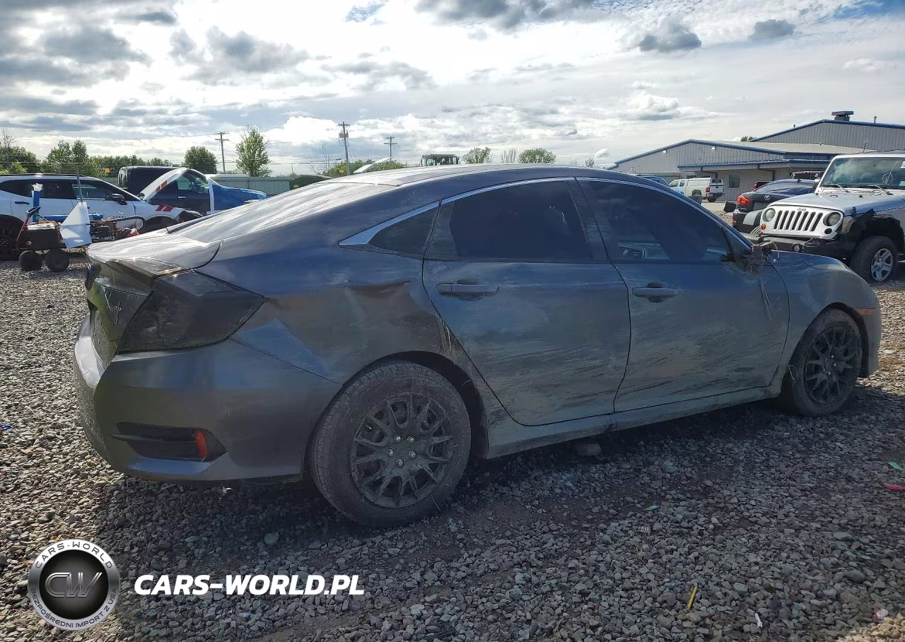 2018 Honda Civic Lx VIN:2HGFC2F52JH537676 - 3