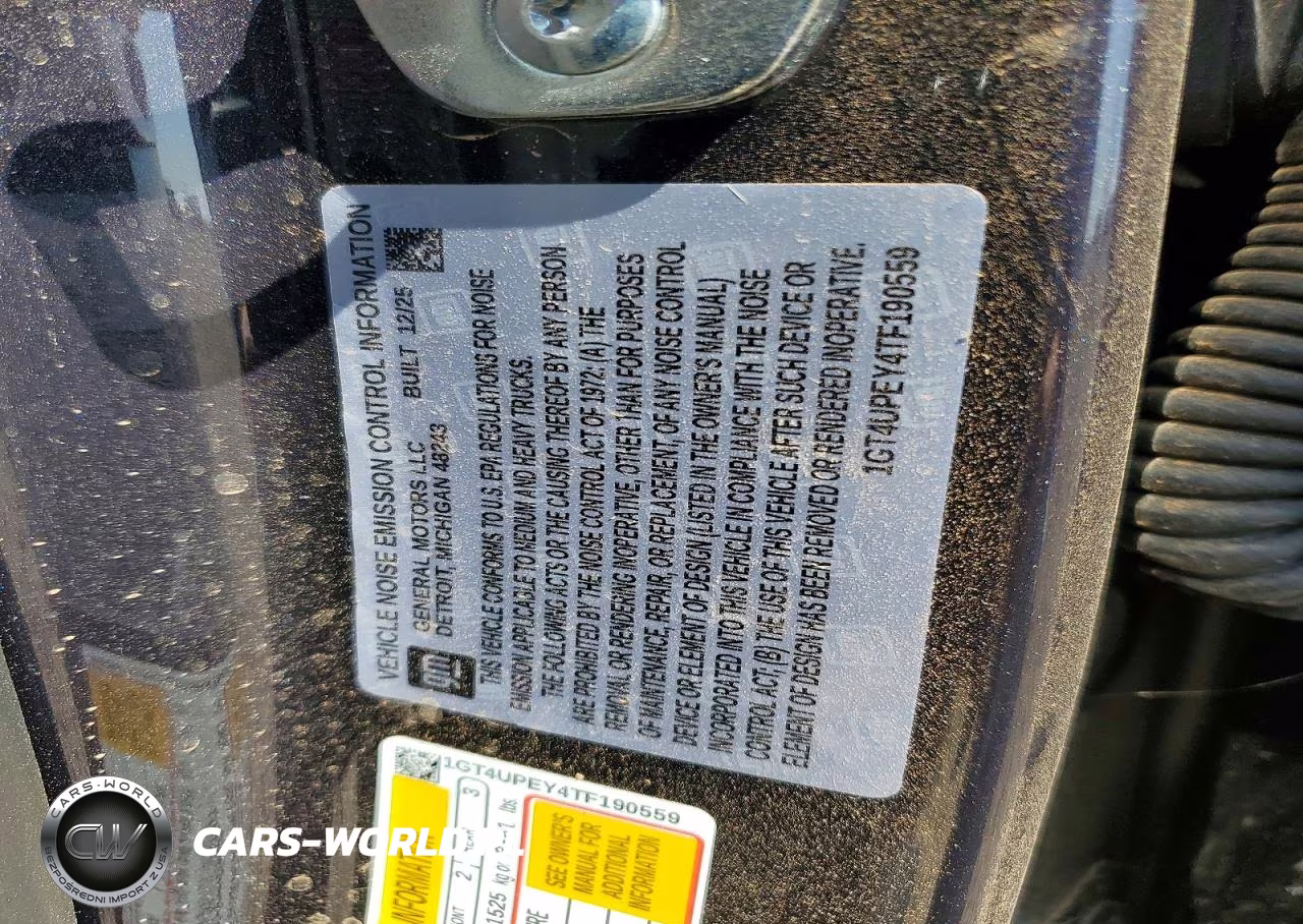 2026 GMC Sierra K2500 At4 VIN:1GT4UPEY4TF190559 - 12