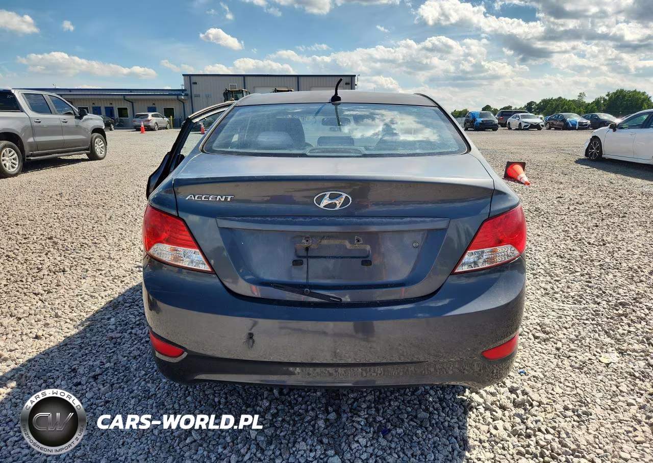 2012 Hyundai Accent Gls VIN:KMHCT4AE9CU242736 - 6