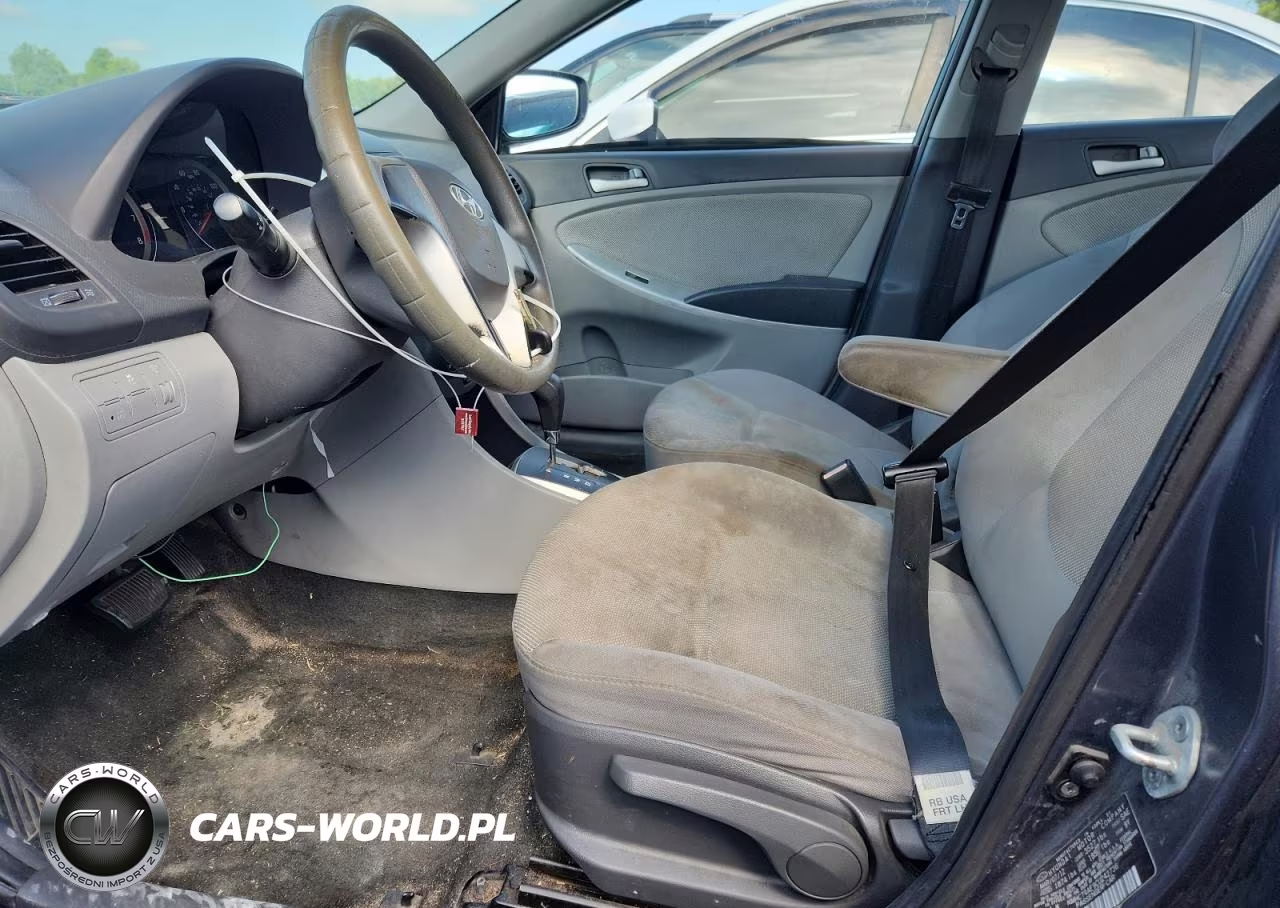 2012 Hyundai Accent Gls VIN:KMHCT4AE9CU242736 - 7
