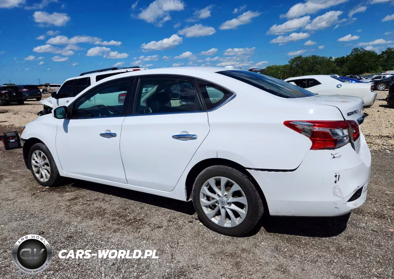 2019 Nissan Sentra Sv VIN:3N1AB7APXKY322174 - 2