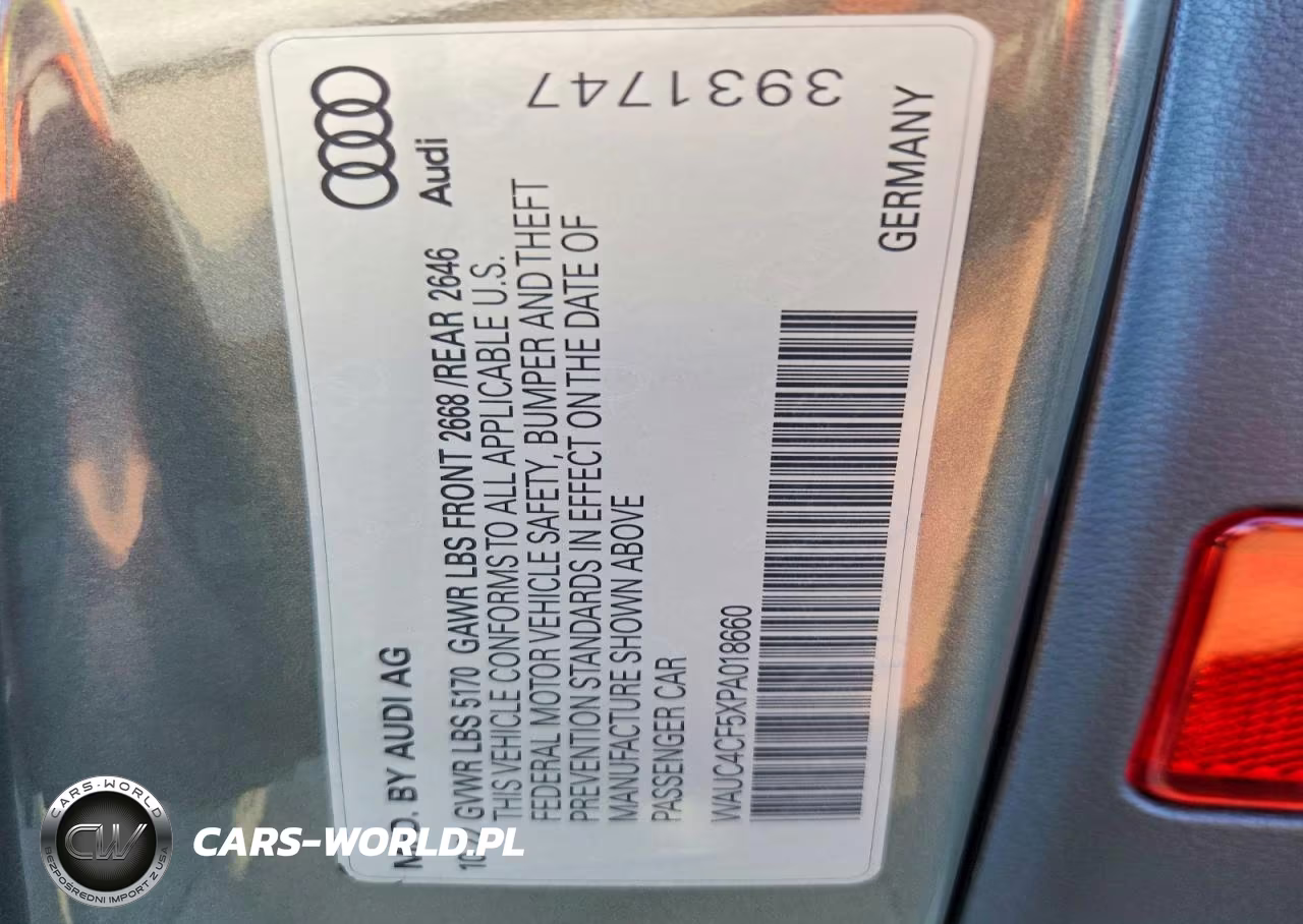 2023 Audi S5 Premium Plus VIN:WAUC4CF5XPA018660 - 13