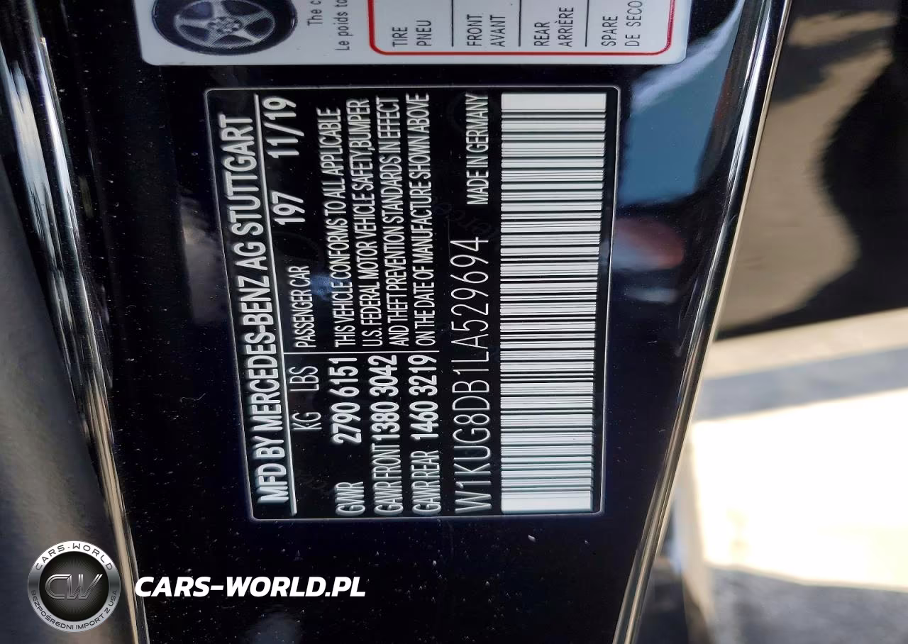 2020 Mercedes-Benz S 560 VIN:W1KUG8DB1LA529694 - 12