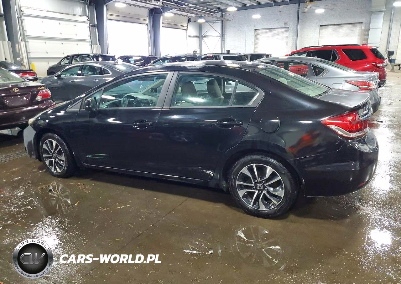 2013 Honda Civic Ex VIN:2HGFB2F89DH543394 - 2