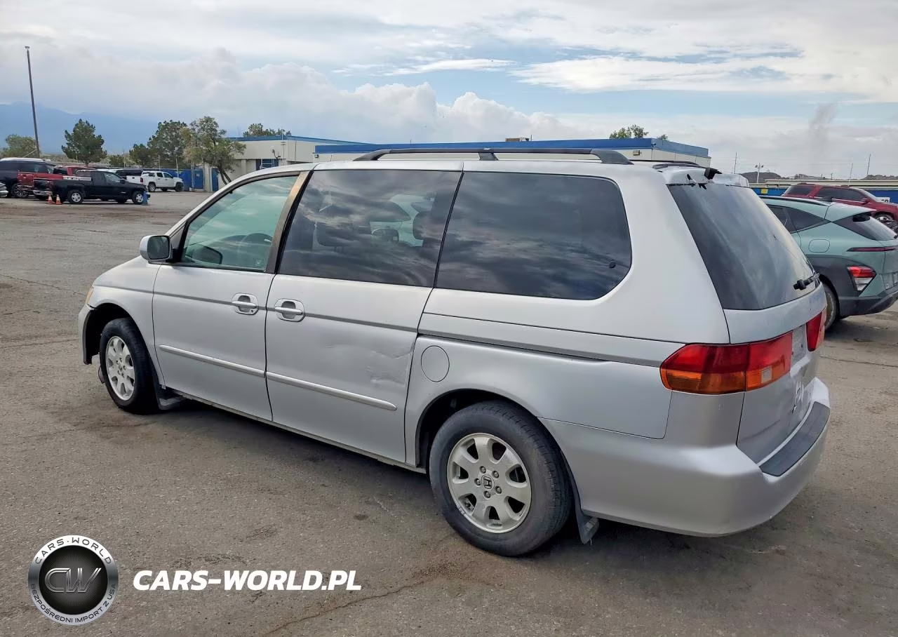 2002 Honda Odyssey Ex VIN:2HKRL18652H547011 - 2