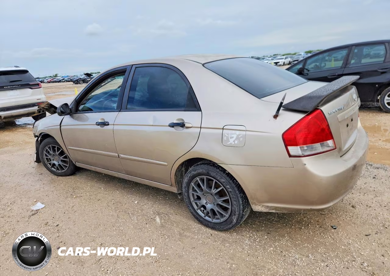 2009 Kia Spectra Lx VIN:KNAFE221695588447 - 2