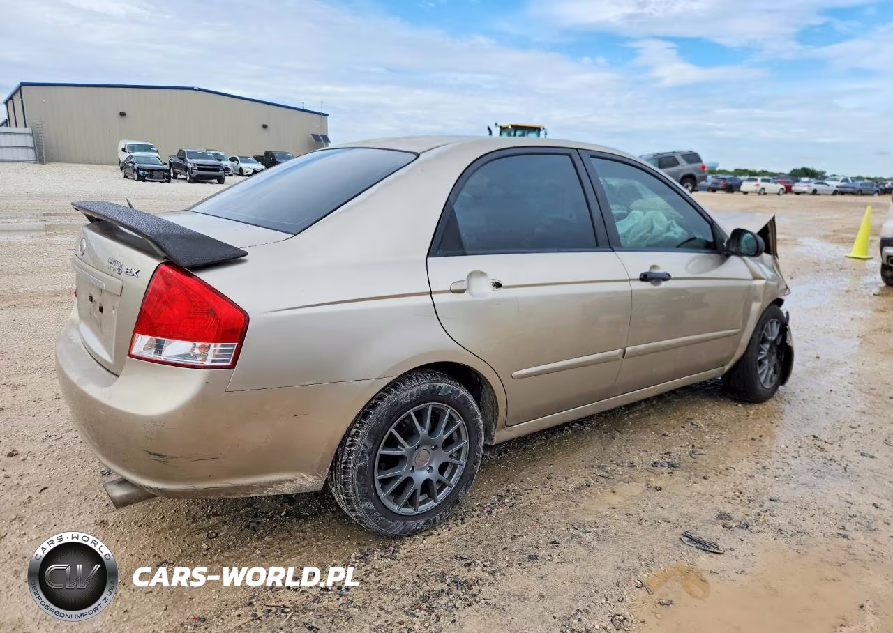 2009 Kia Spectra Lx VIN:KNAFE221695588447 - 3