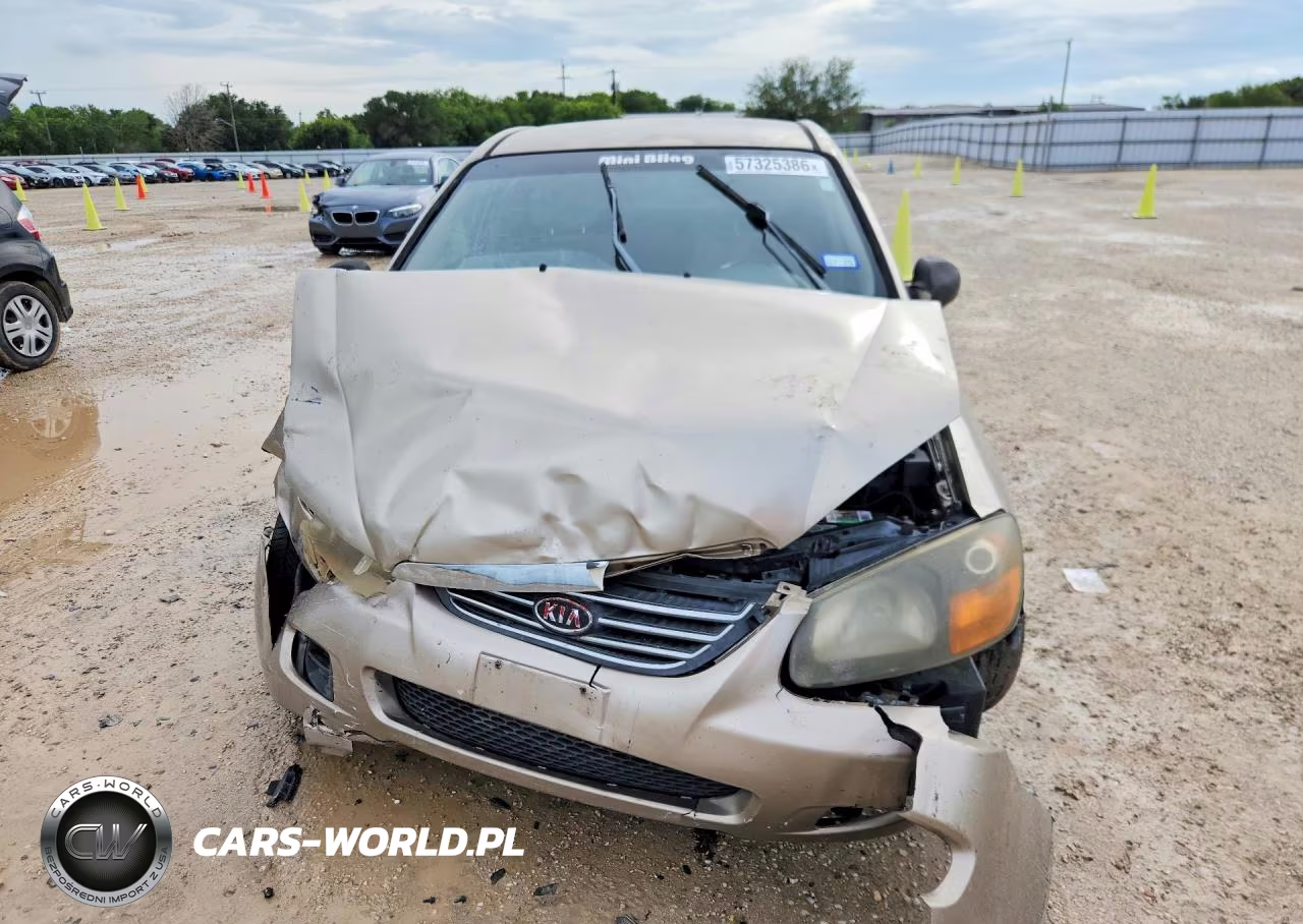 2009 Kia Spectra Lx VIN:KNAFE221695588447 - 5