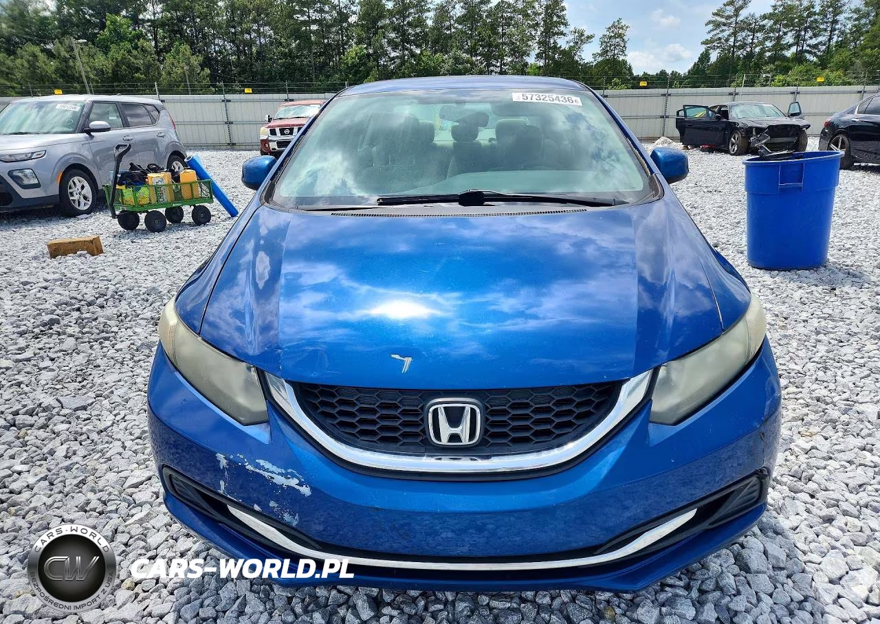 2013 Honda Civic Lx VIN:19XFB2F50DE052230 - 5