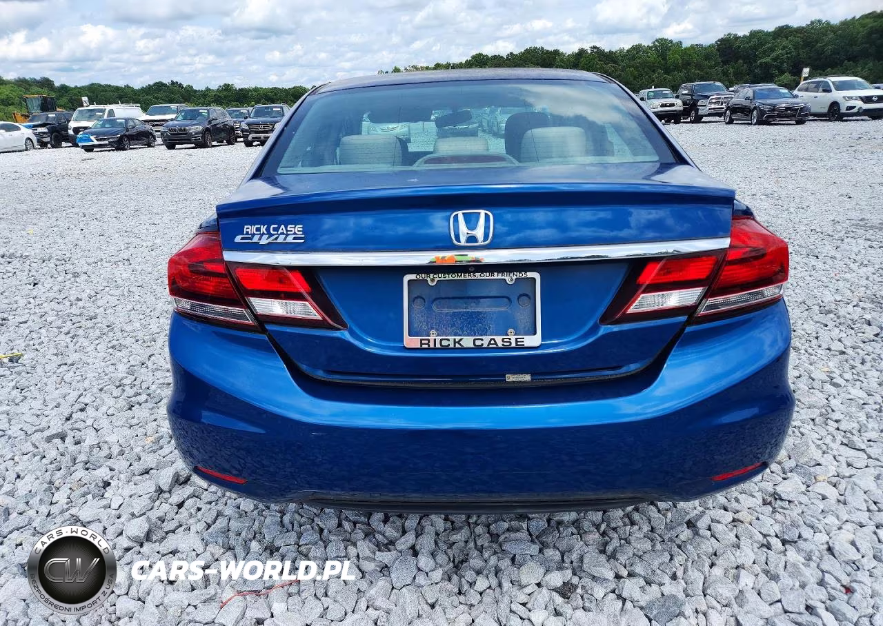 2013 Honda Civic Lx VIN:19XFB2F50DE052230 - 6
