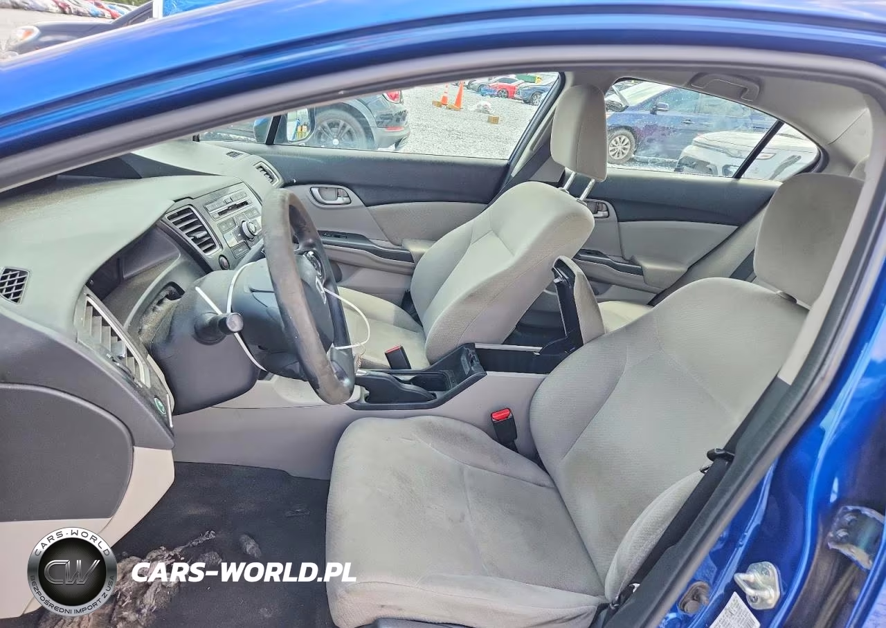 2013 Honda Civic Lx VIN:19XFB2F50DE052230 - 7