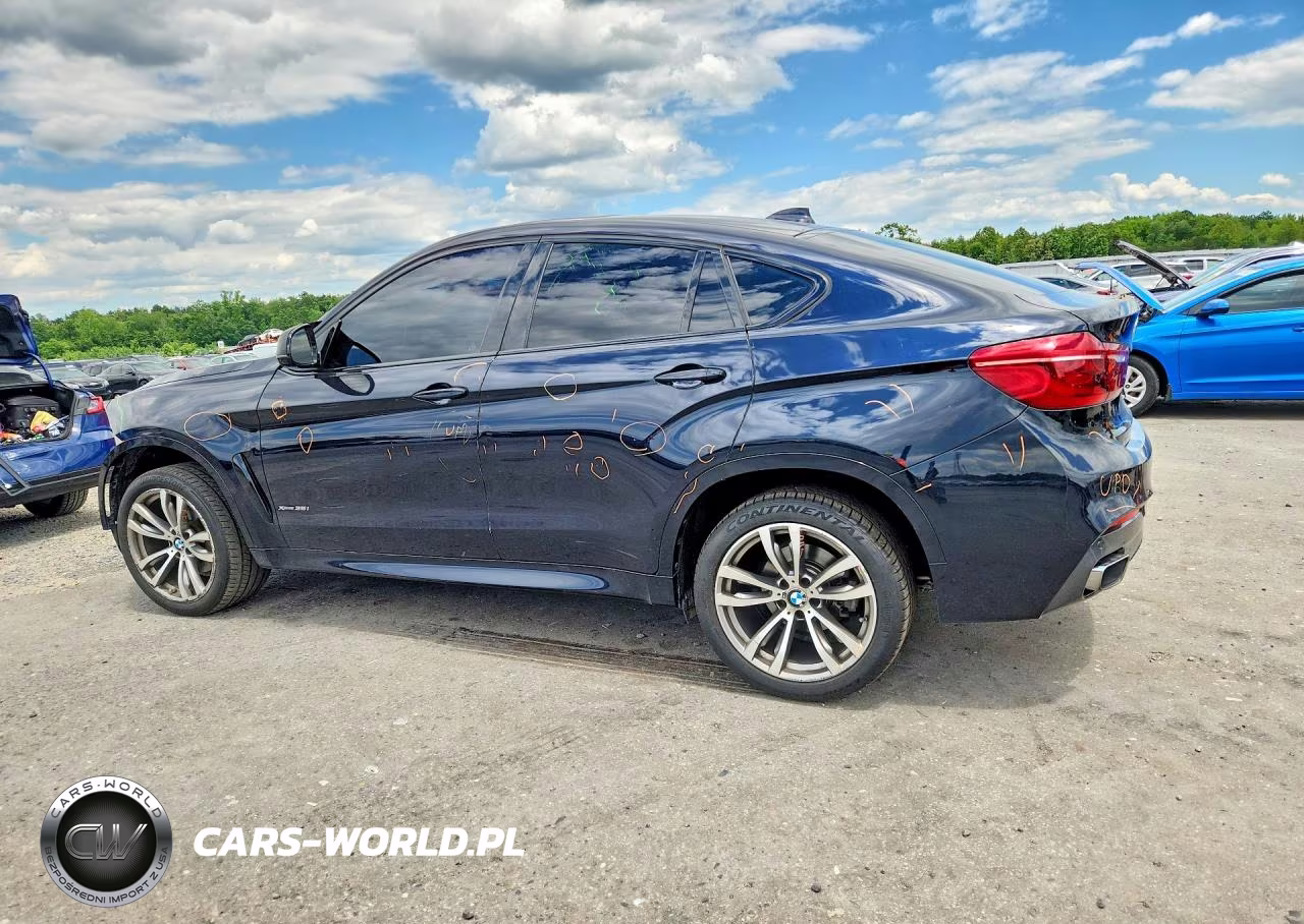 2015 BMW X6 xDrive35I VIN:5UXKU2C55F0F94823 - 2