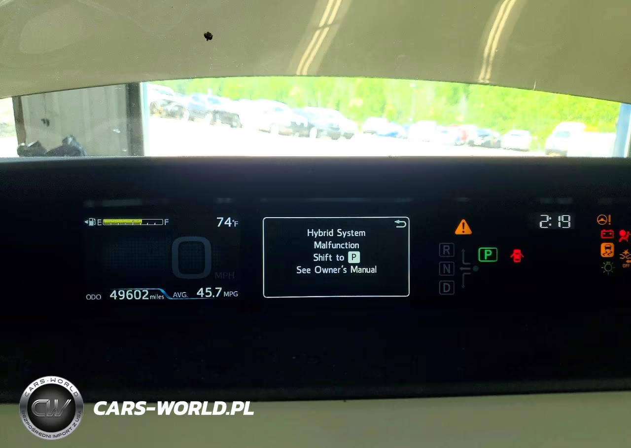 2019 Toyota Prius L Eco VIN:JTDKARFUXK3096404 - 9