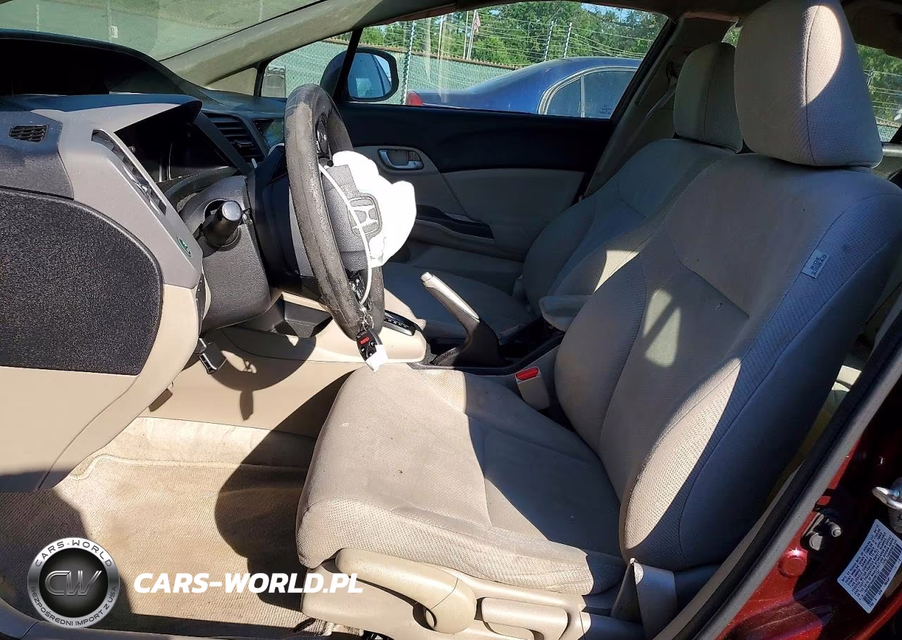2012 Honda Civic Lx VIN:19XFB2F54CE061737 - 7