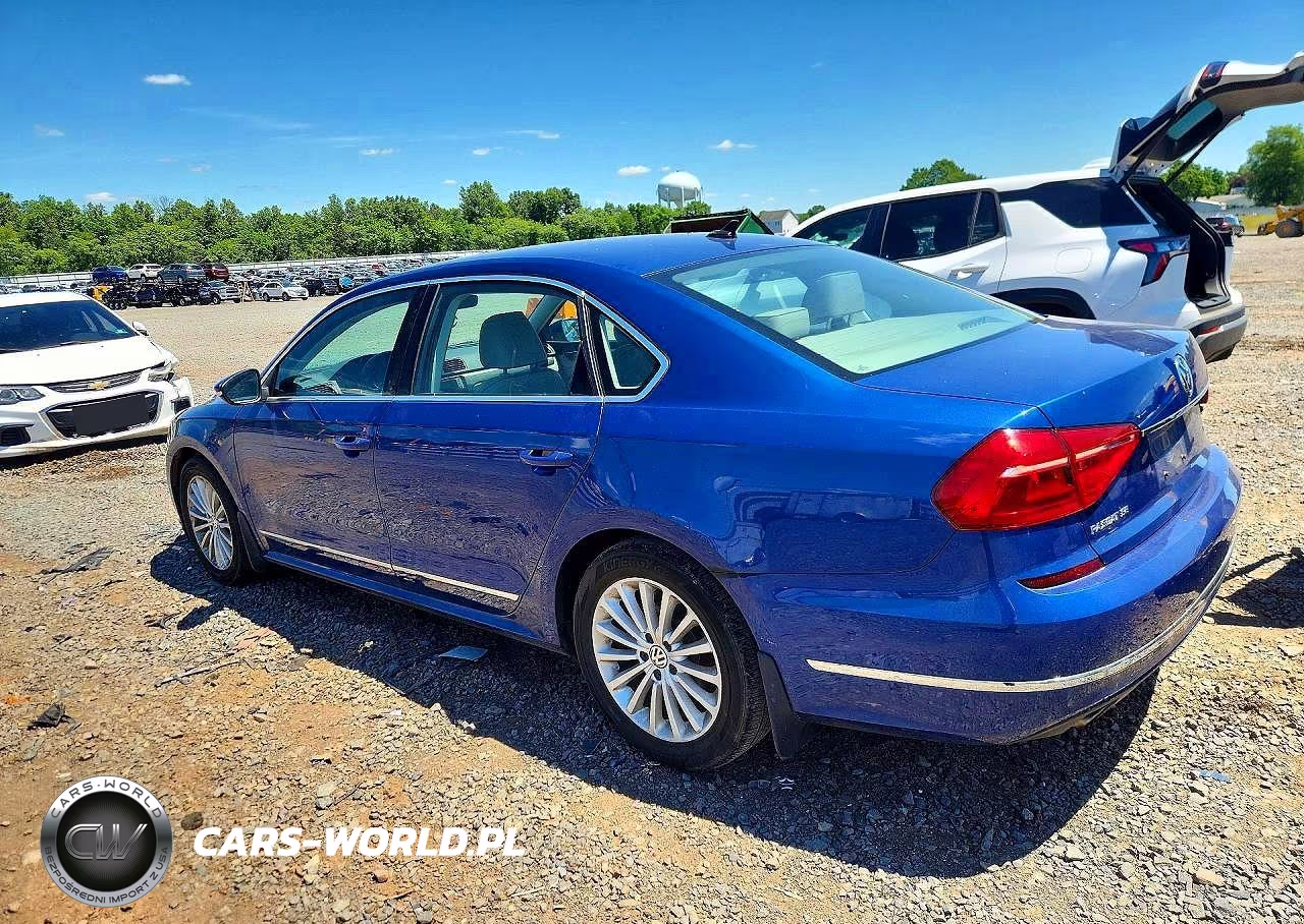 2016 Volkswagen Passat Se VIN:1VWBT7A34GC069667 - 2