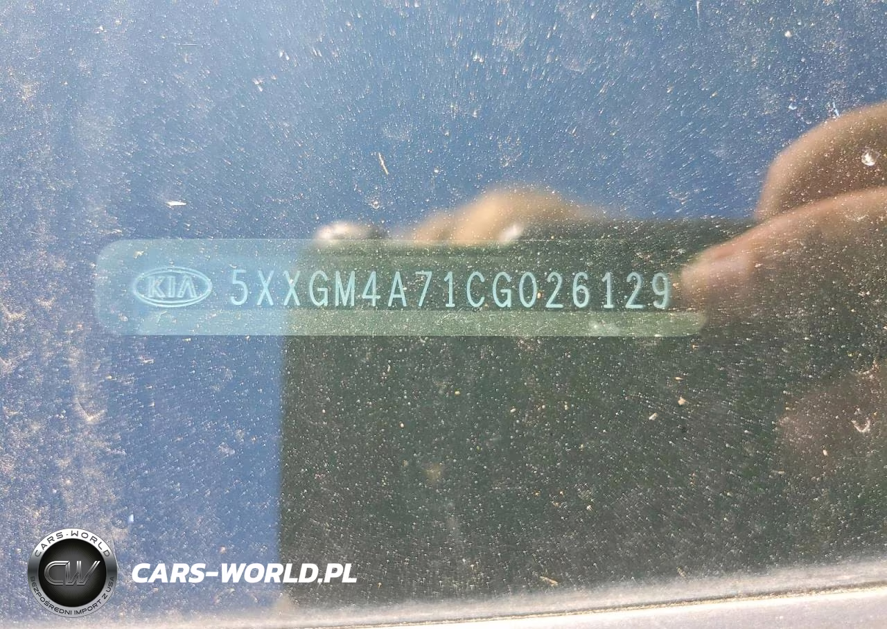 2012 Kia Optima Lx VIN:5XXGM4A71CG026129 - 12
