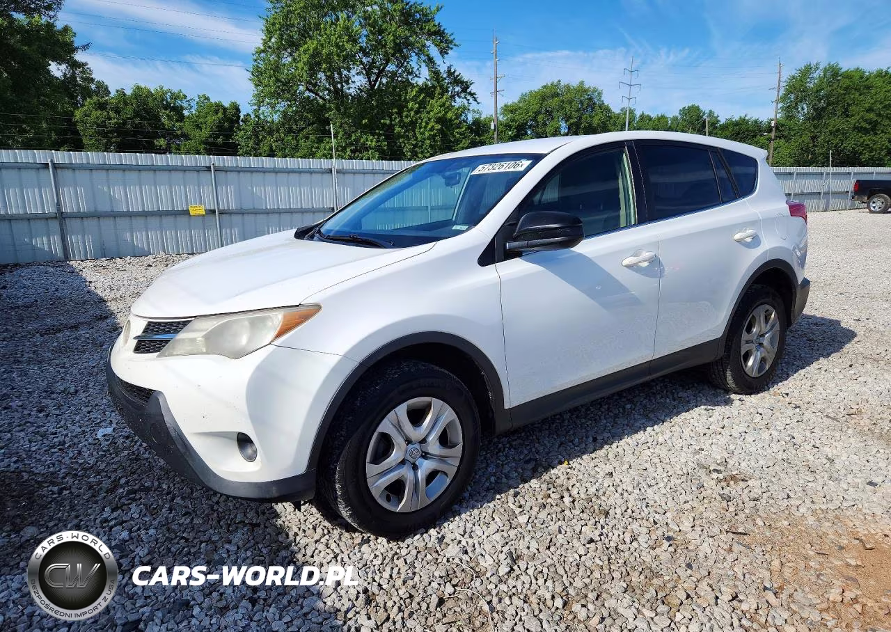 2014 Toyota Rav4 Le VIN:JTMBFREV9EJ004954 - 1
