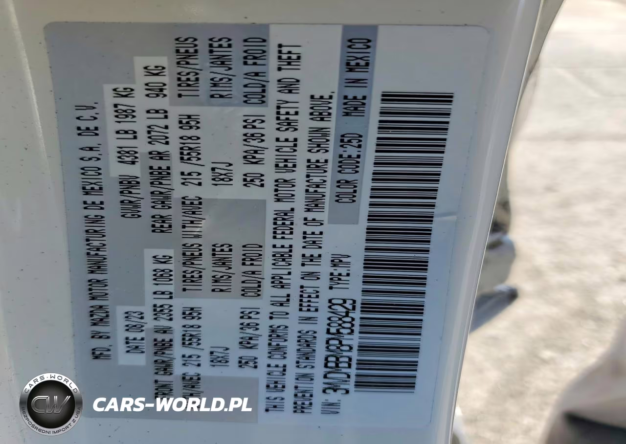 2023 Mazda Cx-30 Select VIN:3MVDMBBM8PM588429 - 12