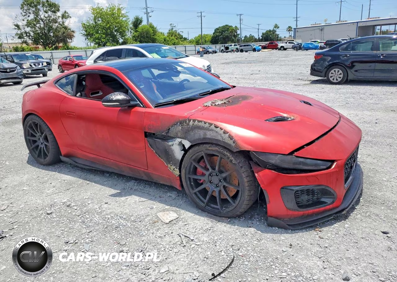2021 Jaguar F-Type R VIN:SAJD51FE8MCK70532 - 4