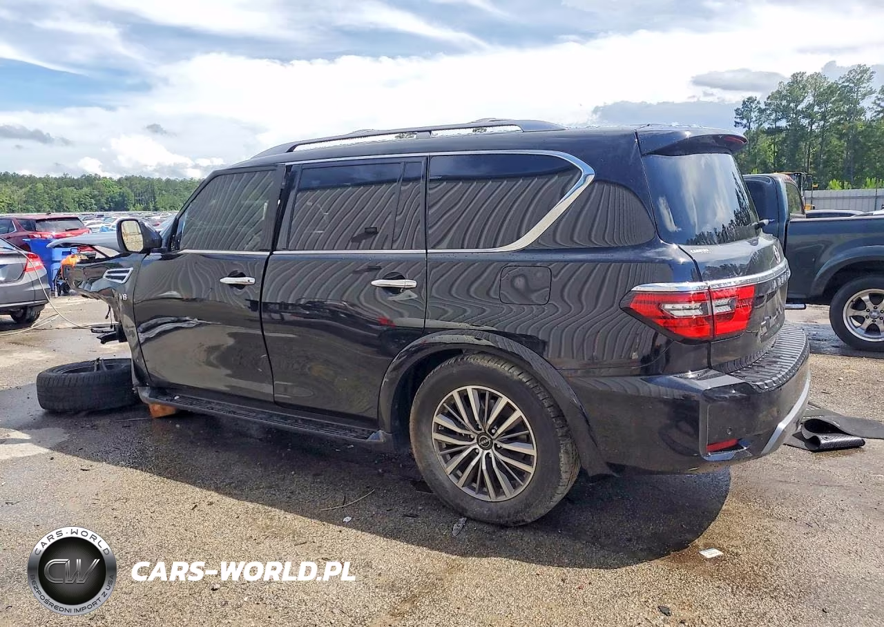 2022 Nissan Armada Sl VIN:JN8AY2BA0N9392189 - 2