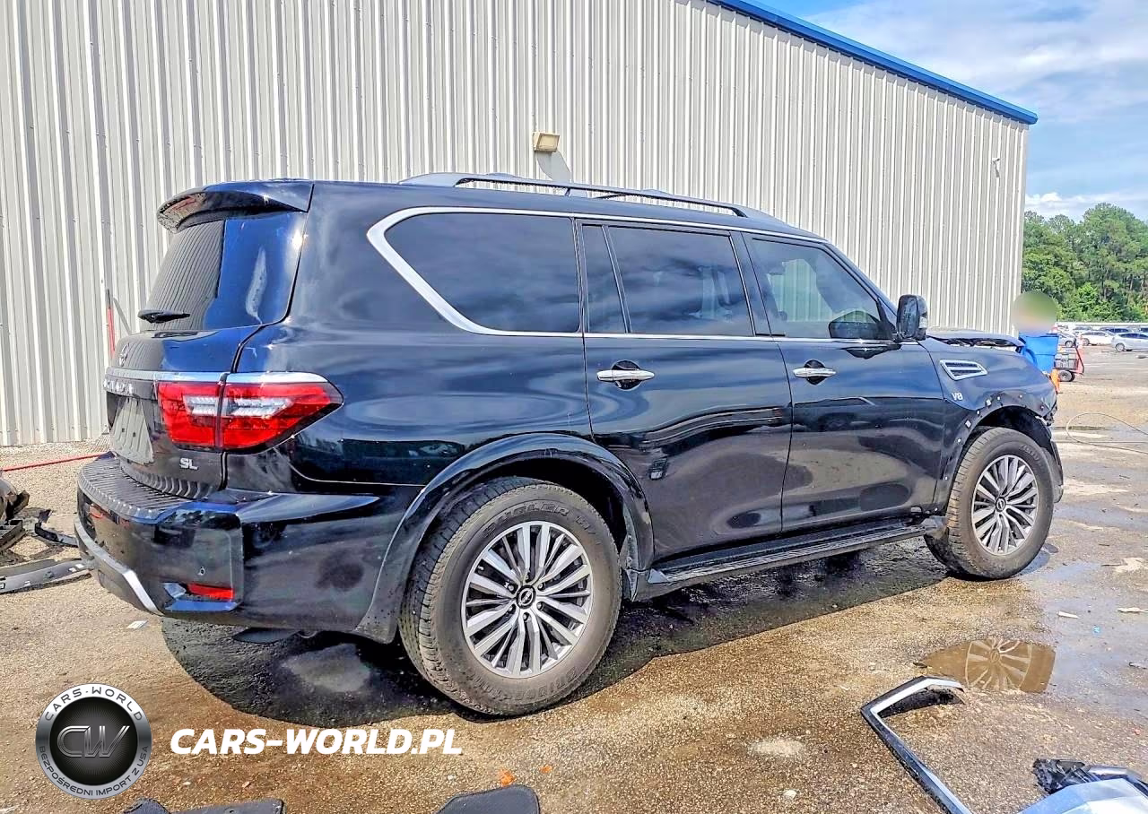 2022 Nissan Armada Sl VIN:JN8AY2BA0N9392189 - 3