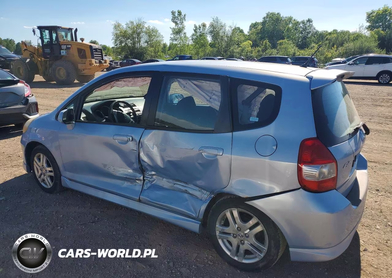 2008 Honda Fit VIN:JHMGD38628S003977 - 2