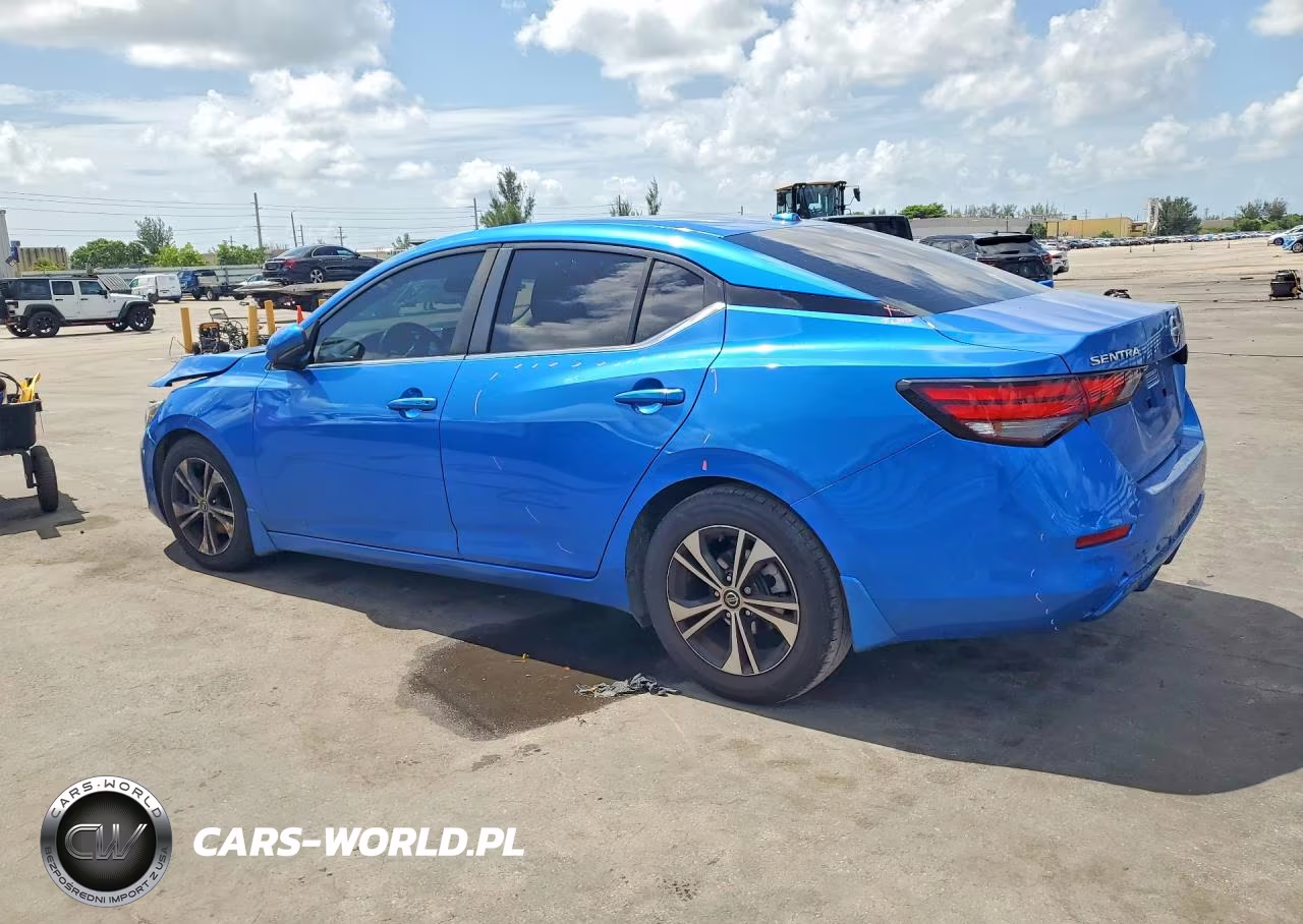 2020 Nissan Sentra Sv VIN:3N1AB8CV5LY256989 - 2