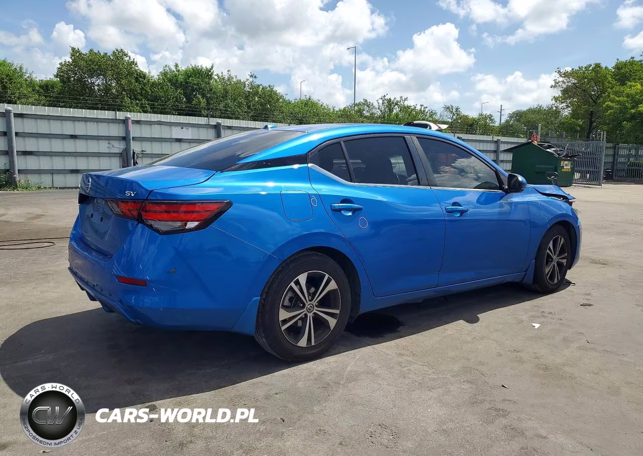 2020 Nissan Sentra Sv VIN:3N1AB8CV5LY256989 - 3