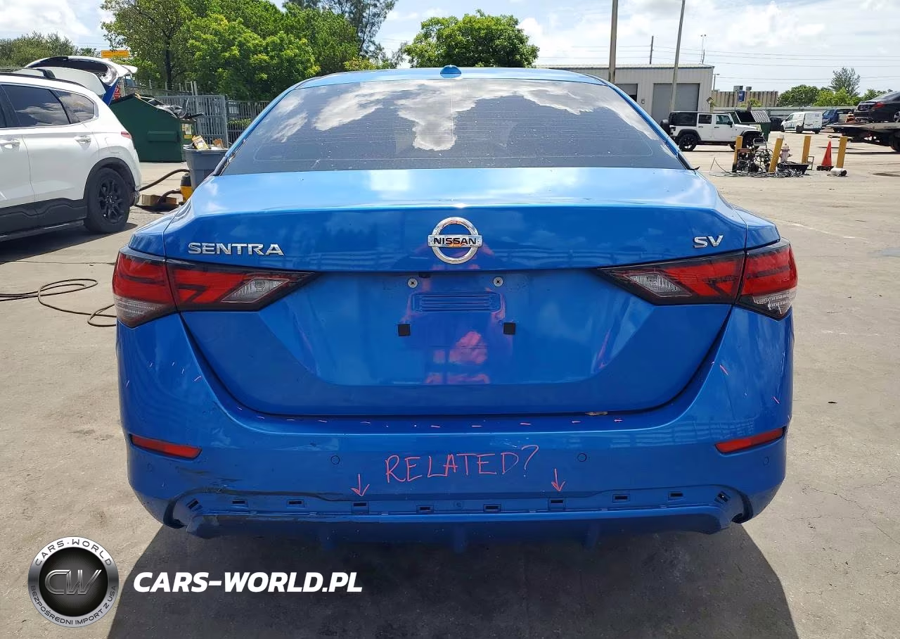 2020 Nissan Sentra Sv VIN:3N1AB8CV5LY256989 - 6