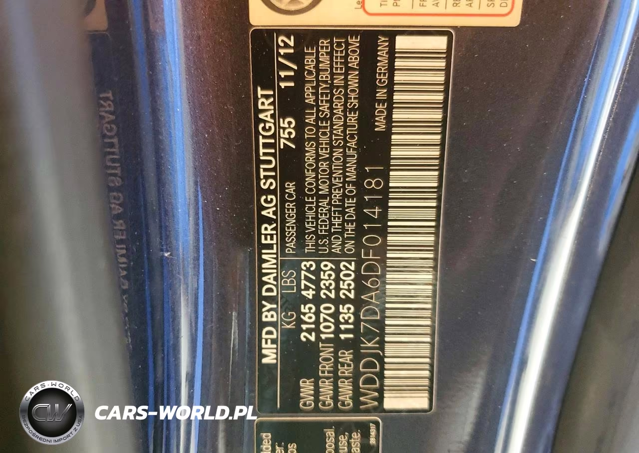 2013 Mercedes-Benz Sl 550 VIN:WDDJK7DA6DF014181 - 12