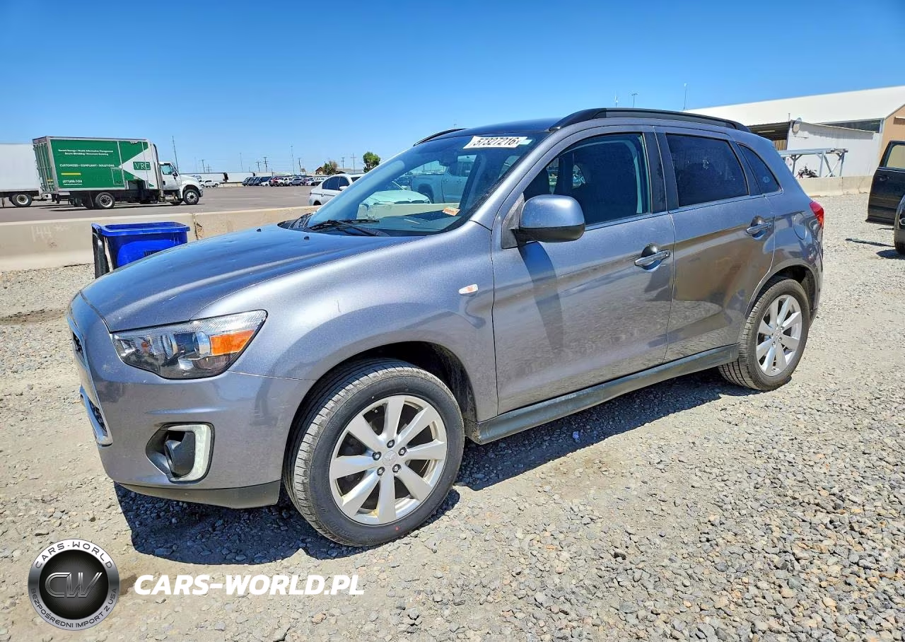 2015 Mitsubishi Outlander Sport Se VIN:4A4AR4AU7FE046349 - 1
