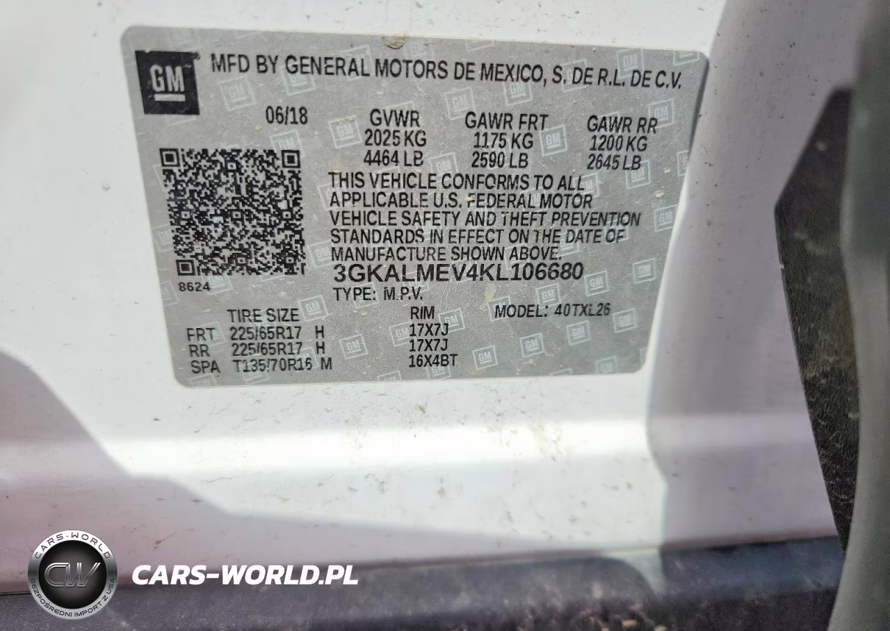 2019 GMC Terrain Sle VIN:3GKALMEV4KL106680 - 12