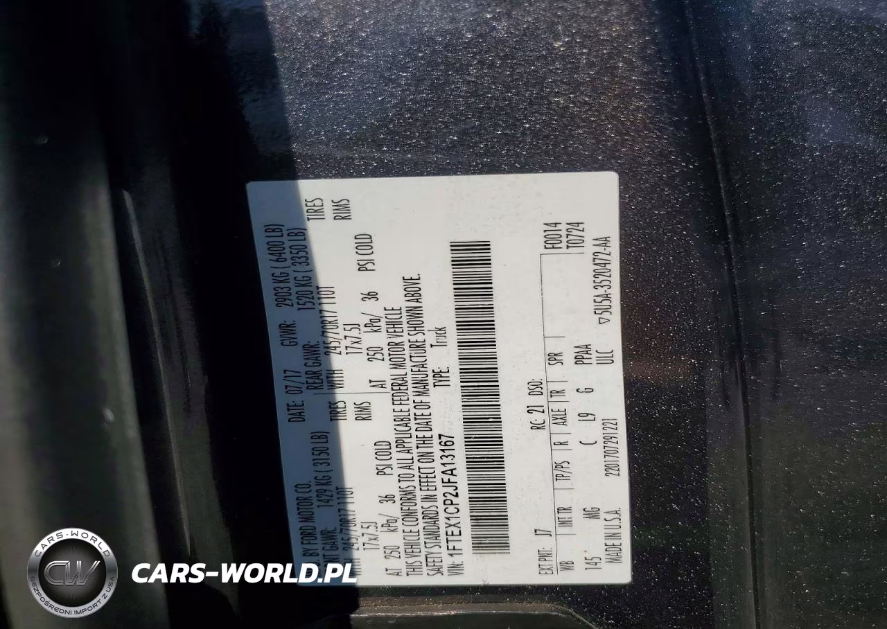 2018 Ford F150 Super Cab VIN:1FTEX1CP2JFA13167 - 12